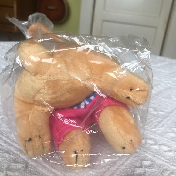 Adorable Chihuahua Plush Toy w/ Pink Bed and Pink Sweater 9" Stuffed Dog Kawaii - Picture 10 of 12